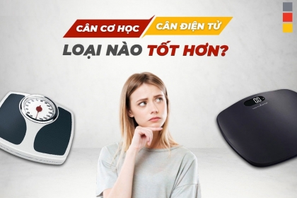 Cân cơ hay cân điện tử chính xác hơn?